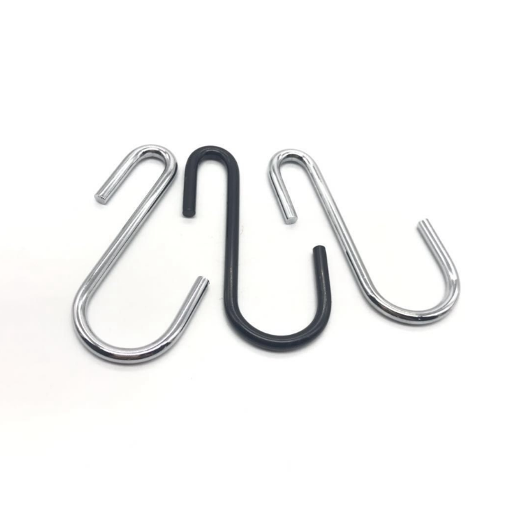 Custom Manufacturer Hanging S Shape Steel Metal Wire S Hook