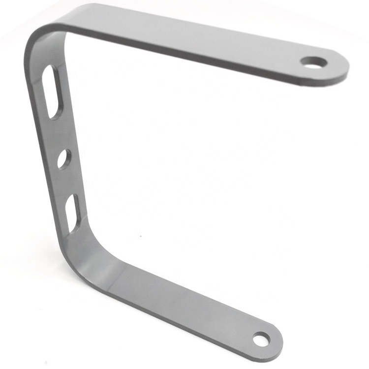 Custom U Shaped Metal Brackets Industrial Strong Iron Bracket with Colored Powder Coating