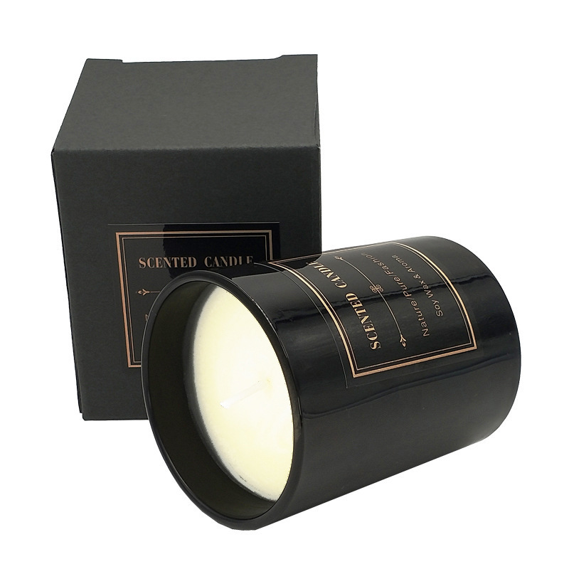 Private label Wholesale products Custom Scented Candle Aromatherapy Jar gift box Soy Wax Candle