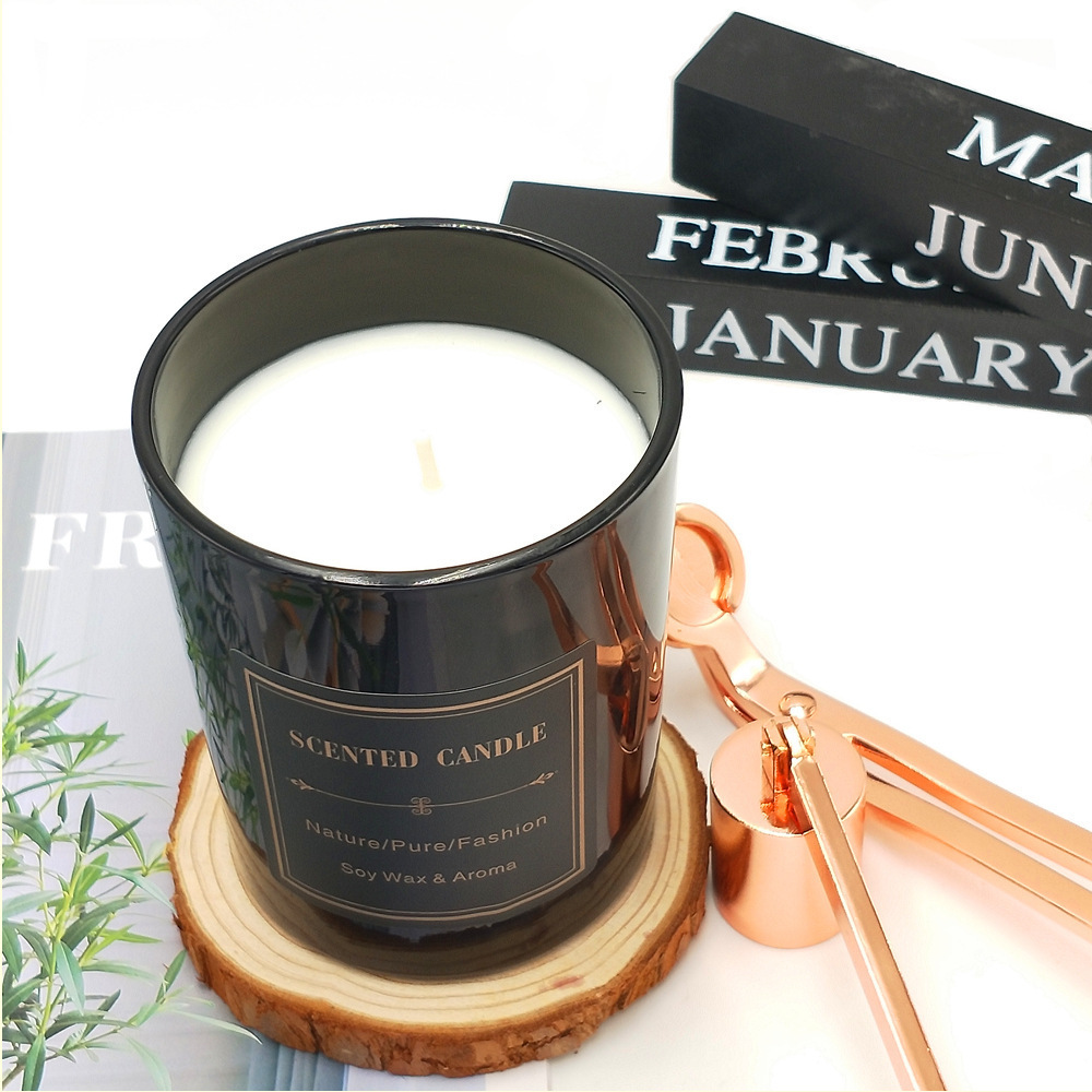 Private label Wholesale products Custom Scented Candle Aromatherapy Jar gift box Soy Wax Candle