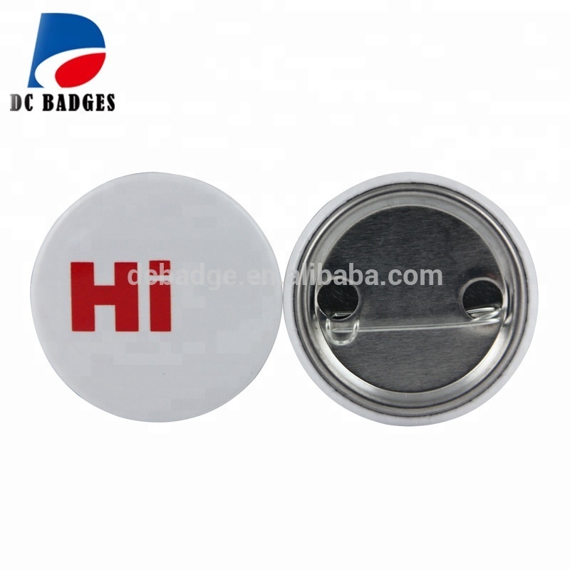 DIY button maker button component of Metal Pin Button Components Badge Materials size 25mm, 37mm, 58mm