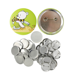 DIY button maker button component of Metal Pin Button Components Badge Materials size 25mm, 37mm, 58mm