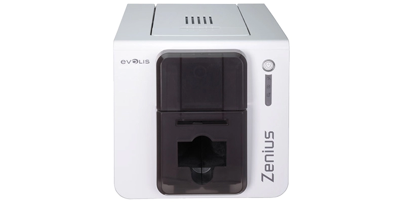 Evolis Zenius Desktop Portable Plastic ID Card Printer For ID Card