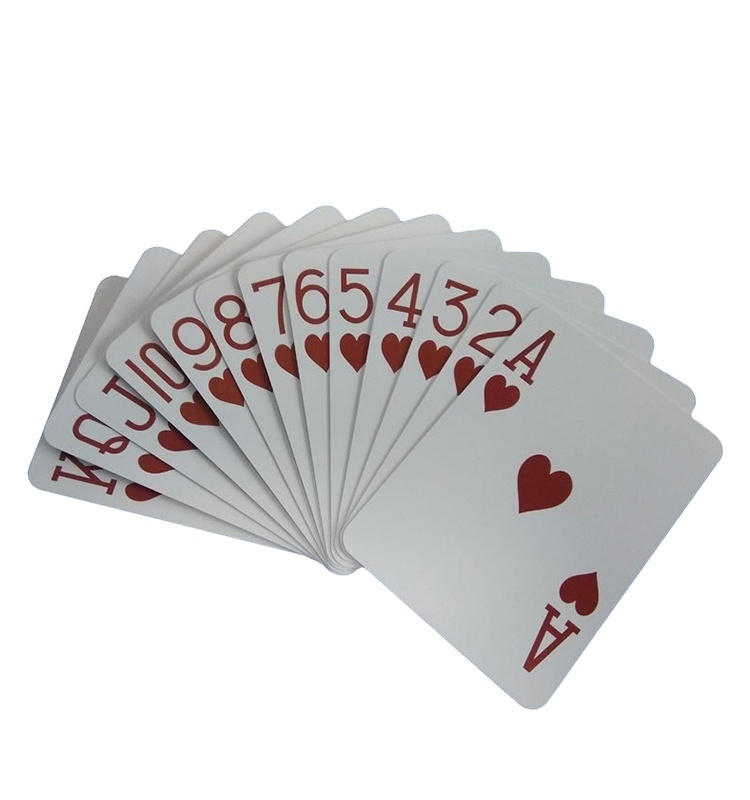 Top Quality Customized Printing Plastic PVC RFID NFC Playing Poker Cards