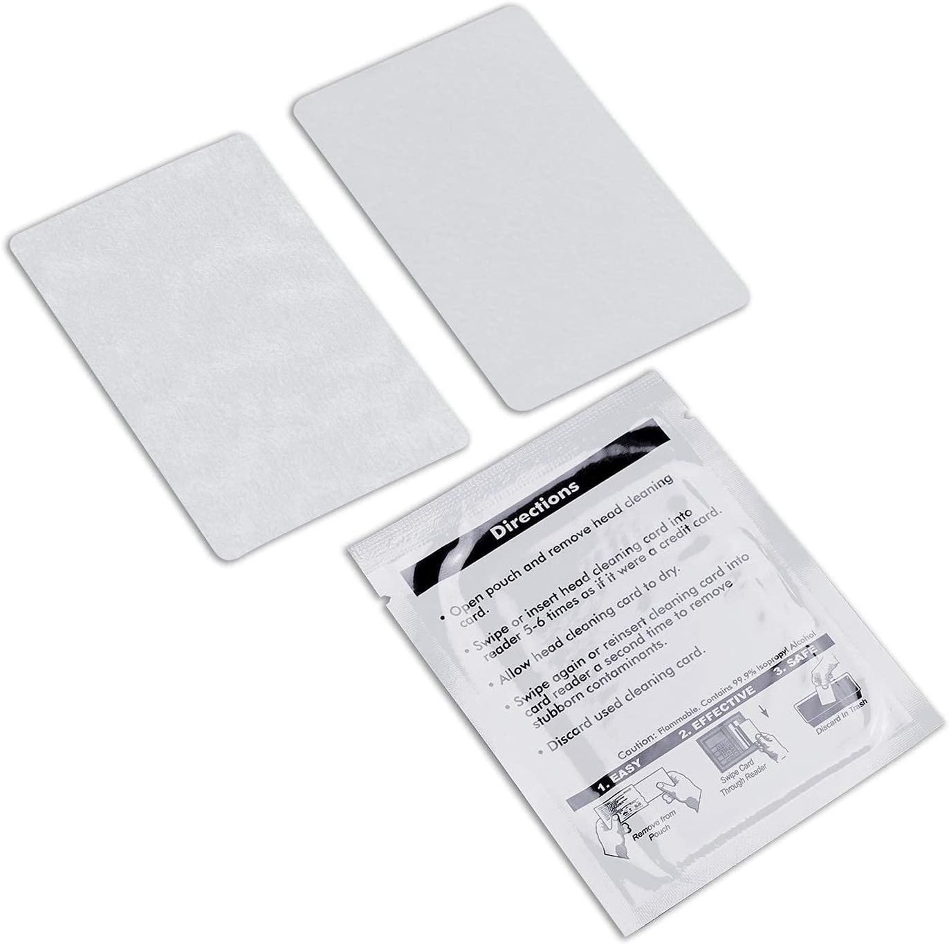 Top quality POS ATM ID Card Printer Magnetic Card Reader IPA CR80 Cleaning Card