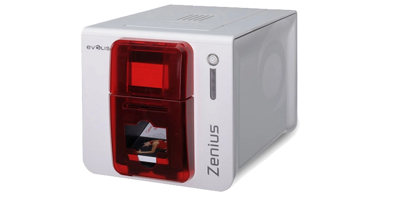 Evolis Zenius Desktop Portable Plastic ID Card Printer For ID Card