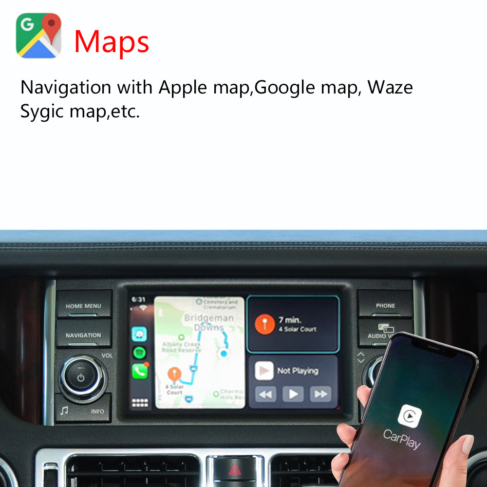 Android Auto Multimedia For Apple Wireless Carplay For Land Rover/Jaguar/Range Rover/Evoque/Discovery USB Navigation DSP Ai Box