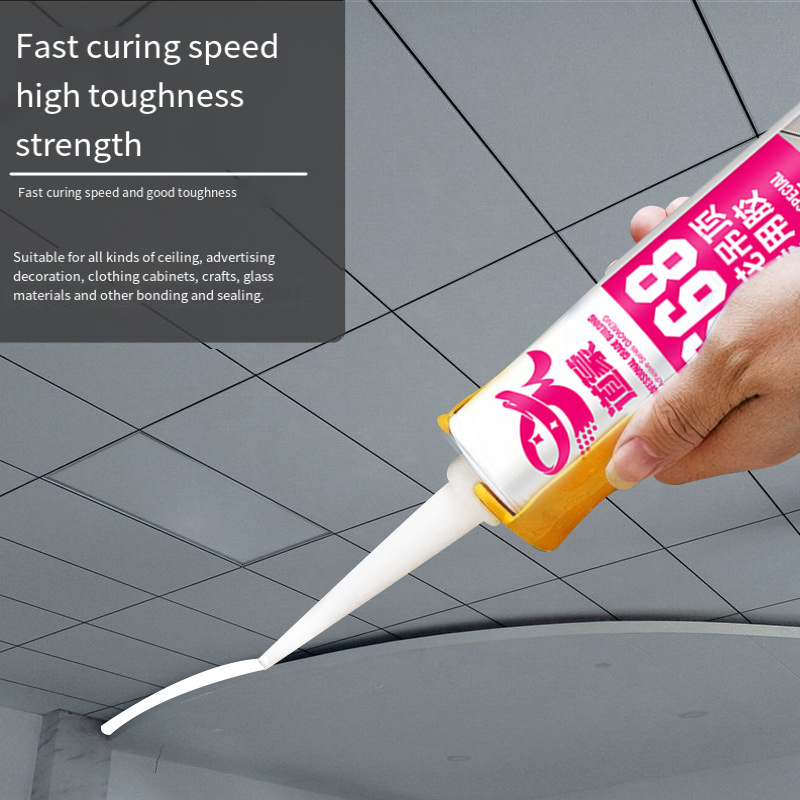 High Quality Neutral General Purpose Adhesives Waterproof Glue Clear Glass Silicone Sealant