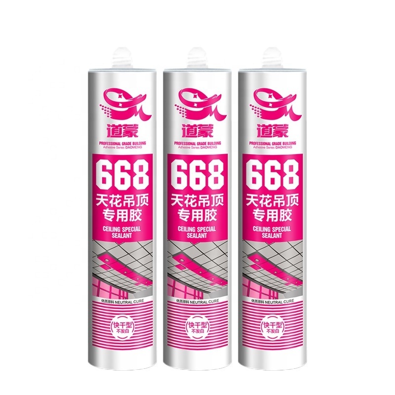 High Quality Neutral General Purpose Adhesives Waterproof Glue Clear Glass Silicone Sealant