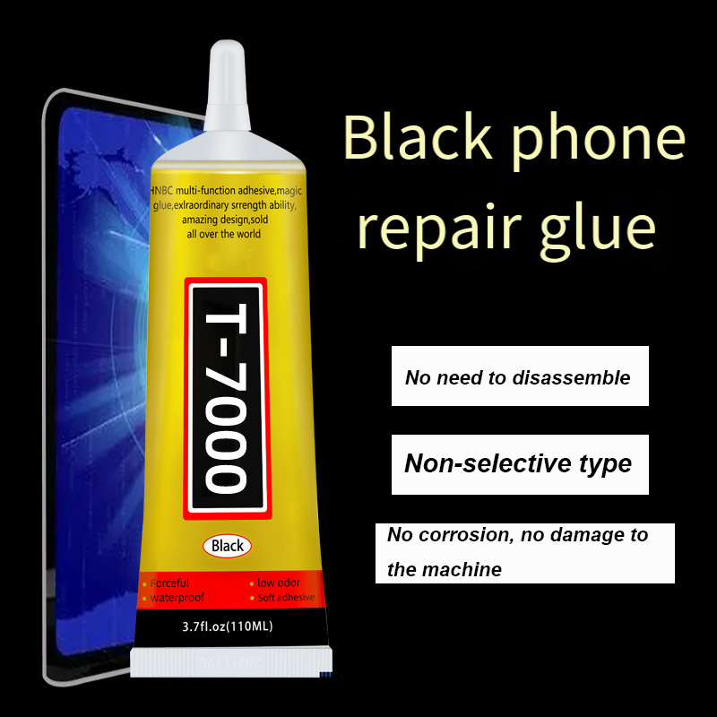 selling 15ml T7000 black Glue Epoxy Resin for mobile phone repair LCD screen Crystal Fabric DIY Rhinestones glue from Daichen