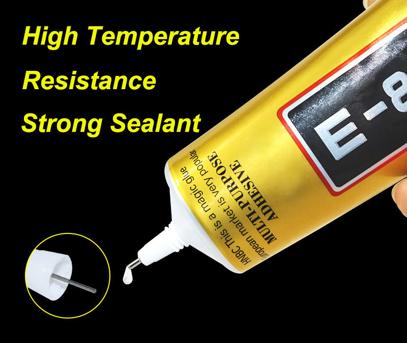 Flexible Strong White Nail-Free Special Super Glue Crystal Clear Fast Drying Quick Cyanoacrylate Phone Repair Glue