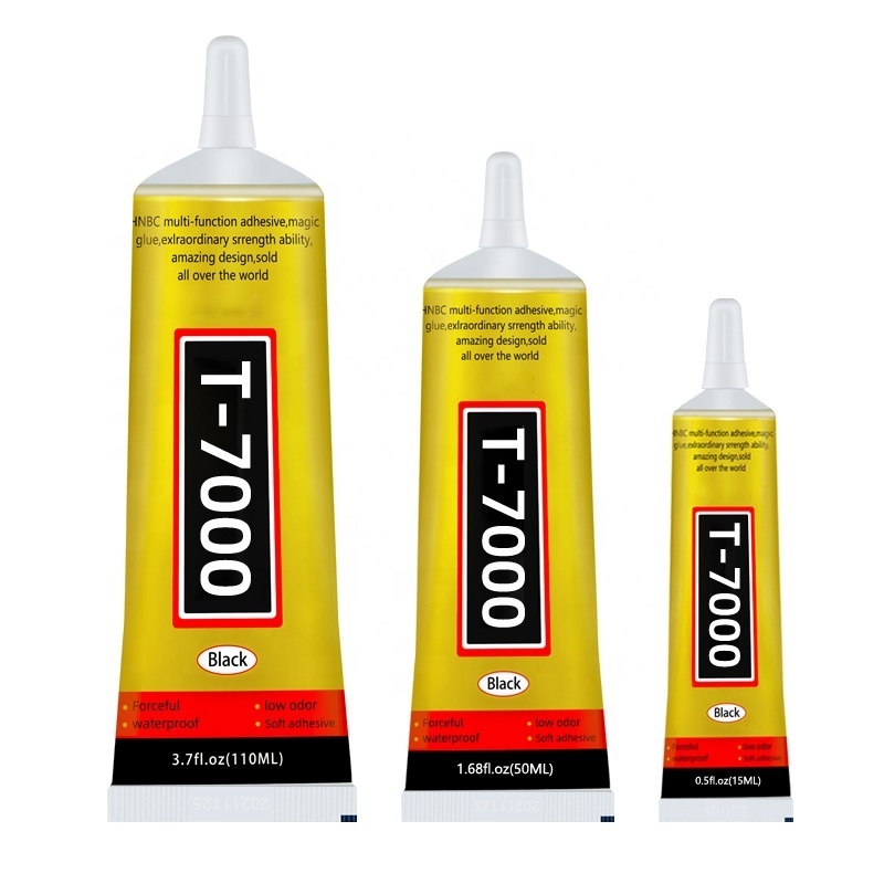 Adhesive B7000 Black Glue 50ml Clear Liquid Glue B7000 E8000 T7000 For Phone Screen Bonding Glass Frame Repair Black Glue