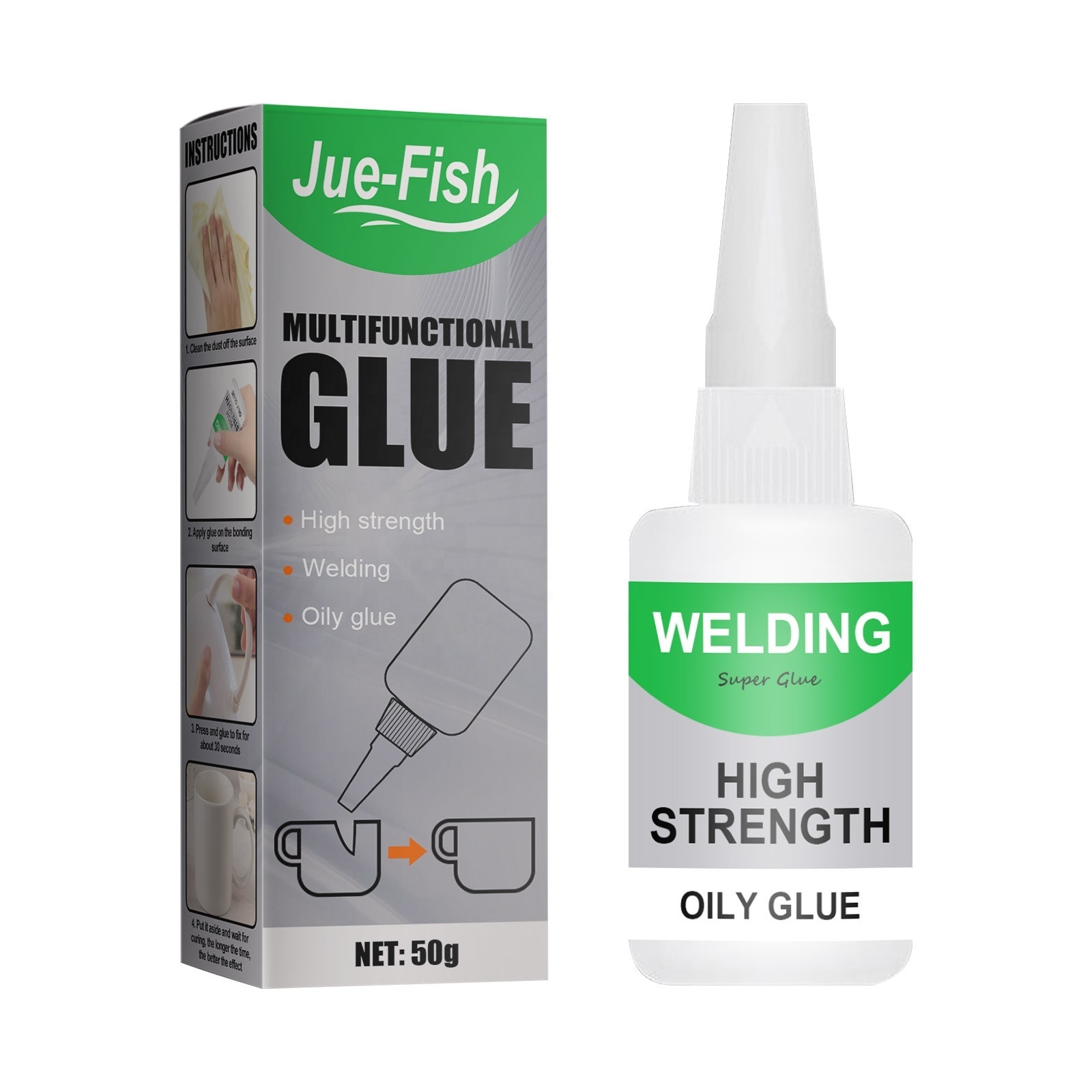 Uniglue Universal Super Glue Strong Plastic Glue Multifunctional Powerful Glue For Resin Ceramic Metal Glass