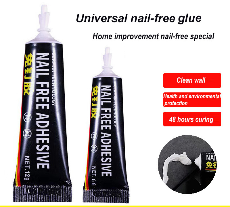 Daichen Nail Free Glue Construction Usage Adhesive For Fixing Hangers Of Bedroom Nail-Free Acrylic Silicone Sealant