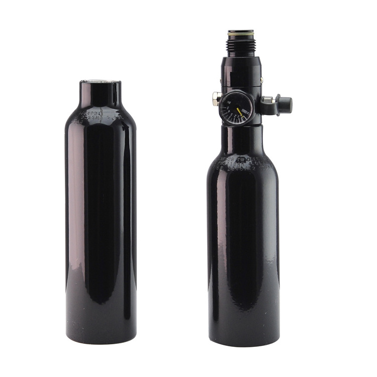 13CI High Efficiency 3000HP 0.2L Portable pcp Aluminum Air hpa tank with valve