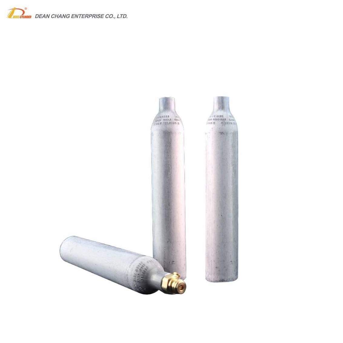 high quality soda 0.6l food grade CO2 cylinder prices with valve