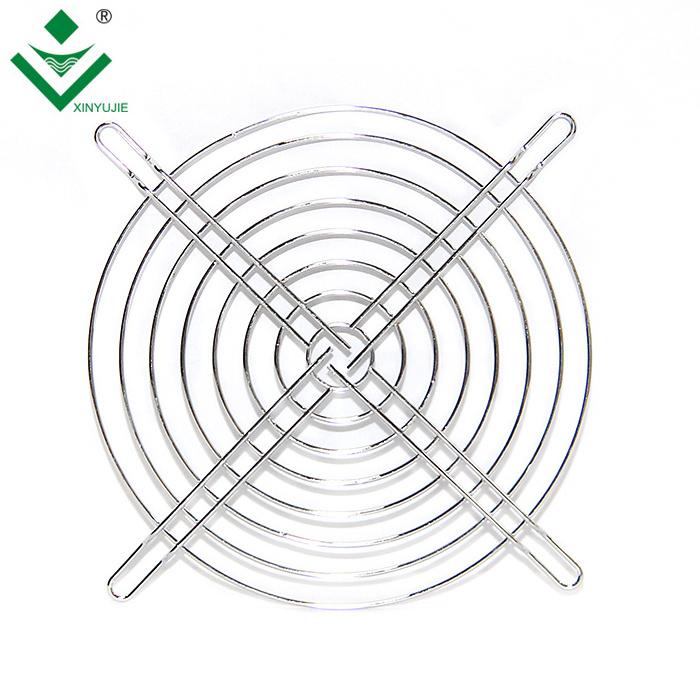 4cm 5cm 6cm axial fan guard 50mm stainless steel fan finger guard Common Iron Fan Grill For Equipment's Electric Generator