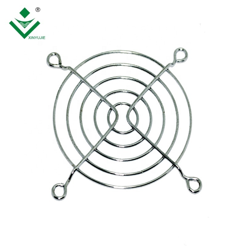 4cm 5cm 6cm axial fan guard 50mm stainless steel fan finger guard Common Iron Fan Grill For Equipment's Electric Generator