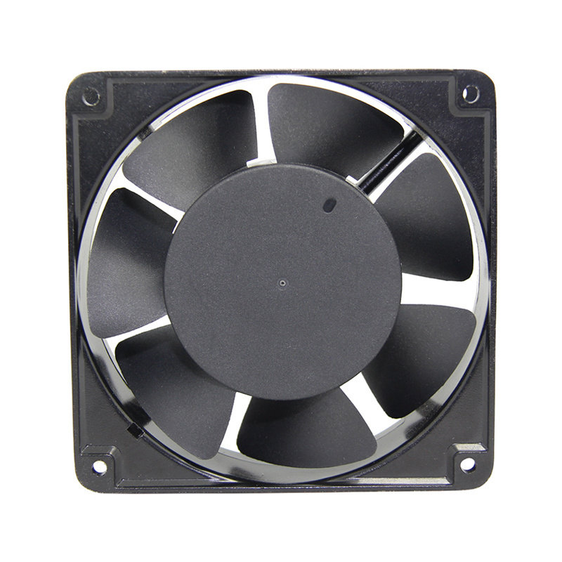 High CFM metal 110 volt 120v 240v ball bearing ac axial fan 120x120x38mm 12038 220v industrial ac cooling fan