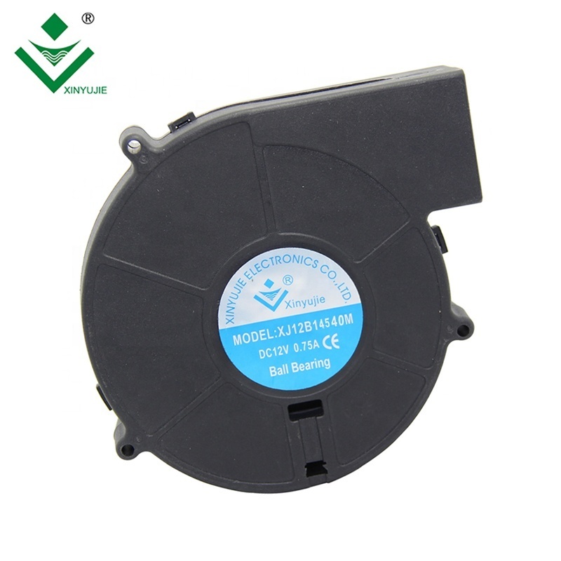 14540 12v 24v 48v centrifugal turbine blower fan fresh air ventilation system blower fan 145X136X40MM