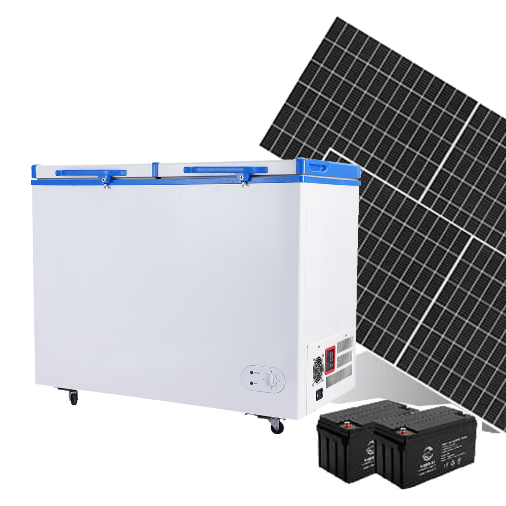 358 Liter solar deep chest freezer / fridge dc 24v solar refrigerator fridge solar freezer