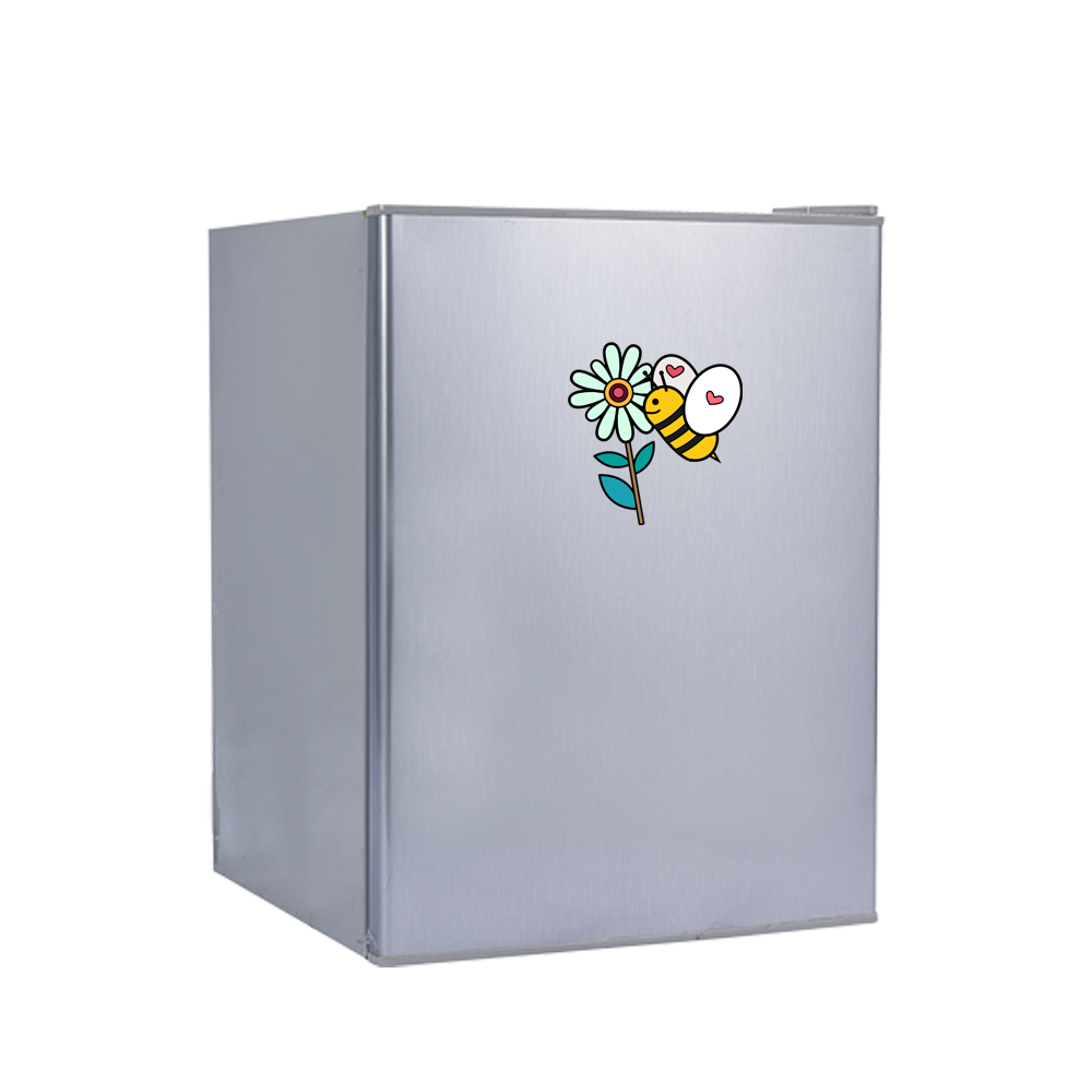 Compact Solar battery portable 90L refrigerator with one door upright fridge high quality compressor energy saving