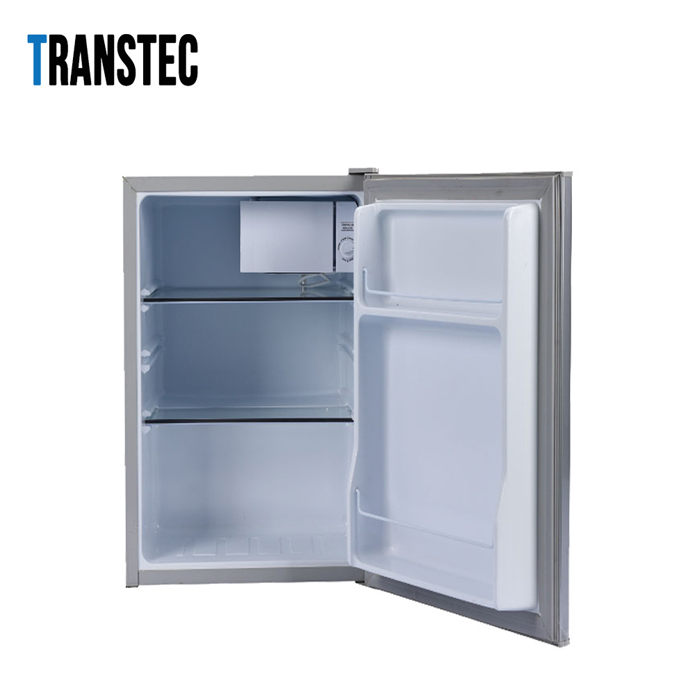 Compact Solar battery portable 90L refrigerator with one door upright fridge high quality compressor energy saving