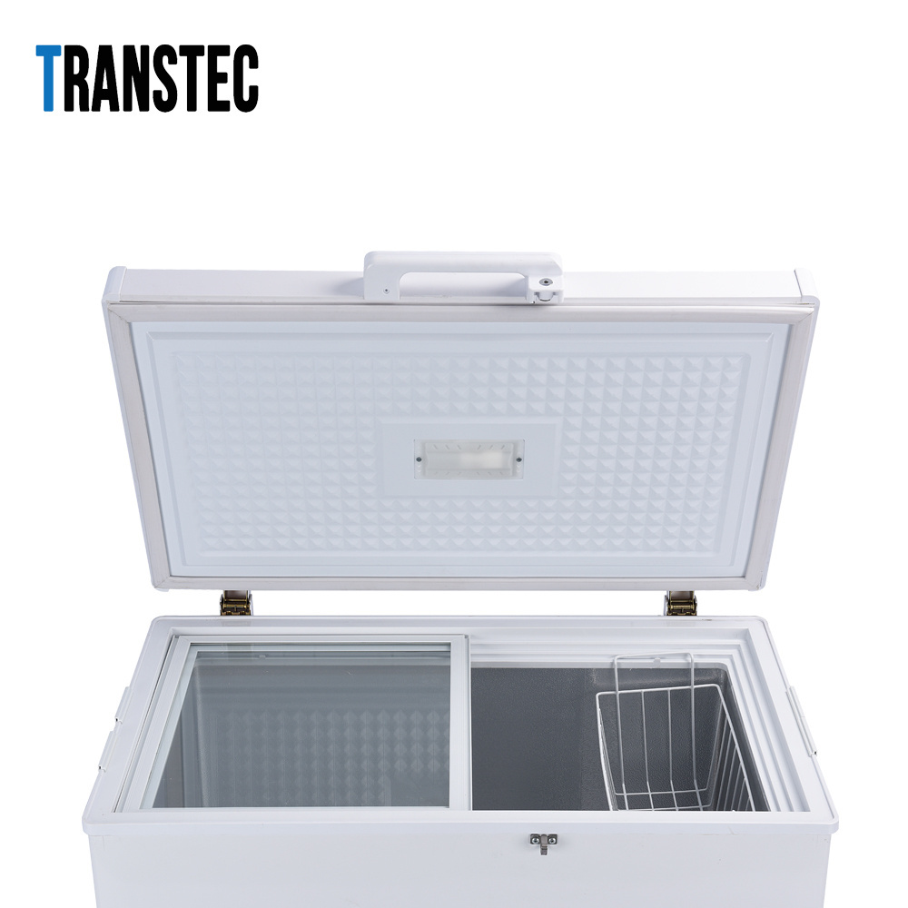 Low price Real quality Deep chest freezer dc freezer 208 litres solar powered cost effective appliance