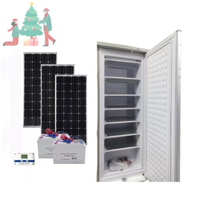 200L solar power ice maker freezer for Africa market