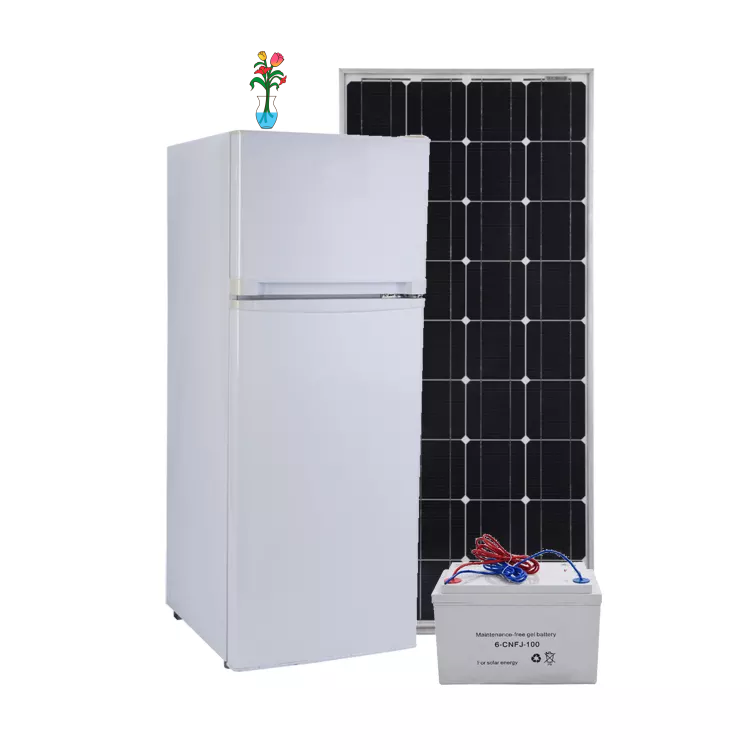 178l Stainless Steel 2 Door Refrigerator Mini solar Fridge  BCD-178