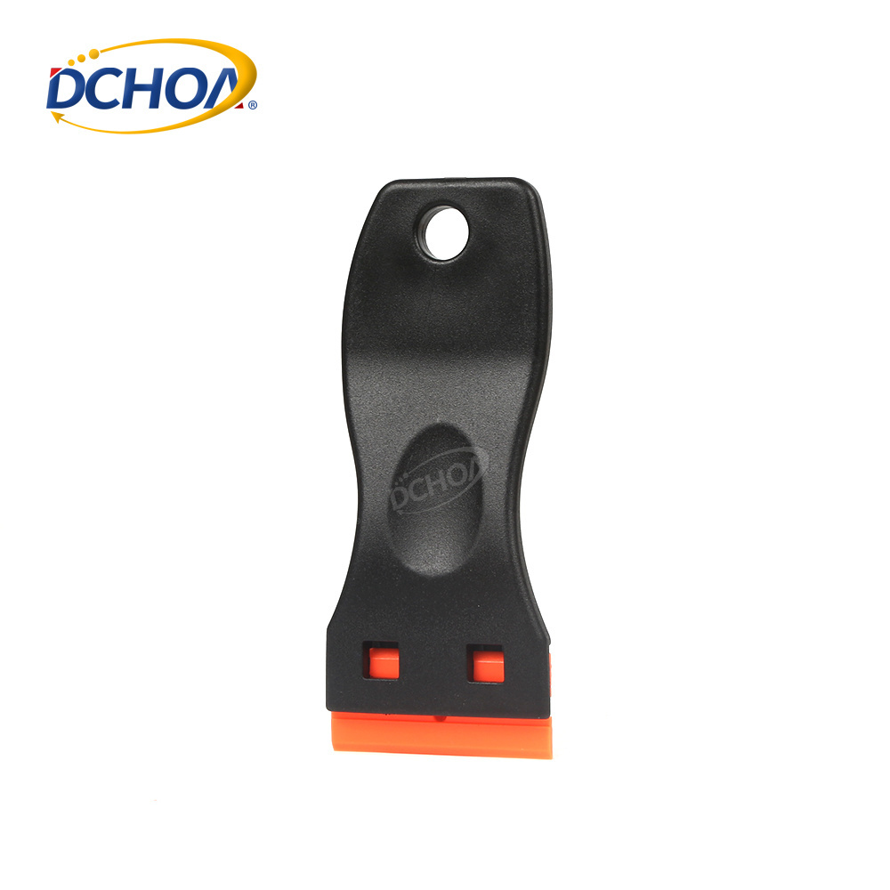 DCHOA Plastic Razor Blade Glass Car Scraper For Label Removal Tool Sticker Remover Scraper Tool