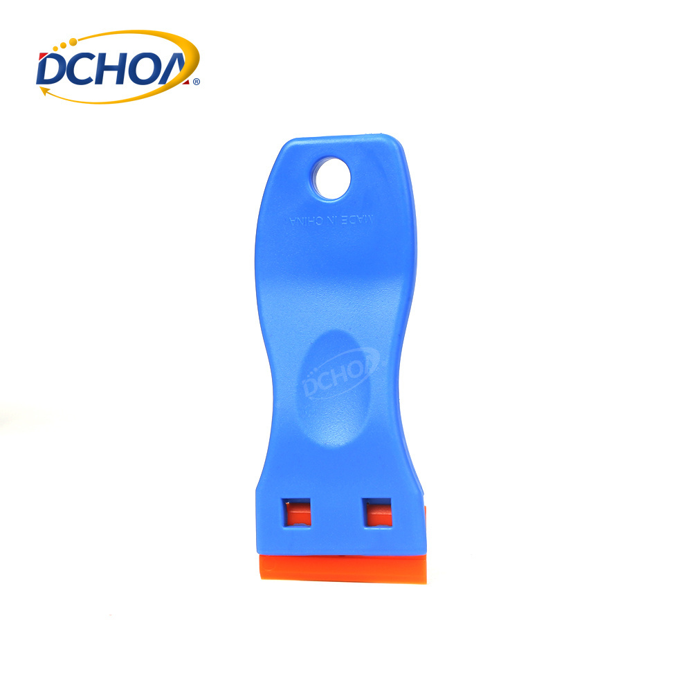 DCHOA Plastic Blade Scraper Tool Glass Scraper For Removing Labels Stickers And Decals Window Cleaning Razor Scraper