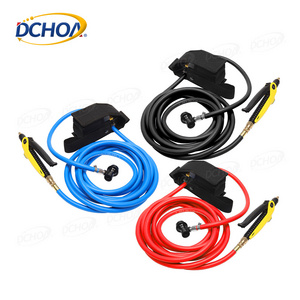 DCHOA Professional Car Wash Nozzle Spray Flexible PVC water Hose with Airless Electronic pump