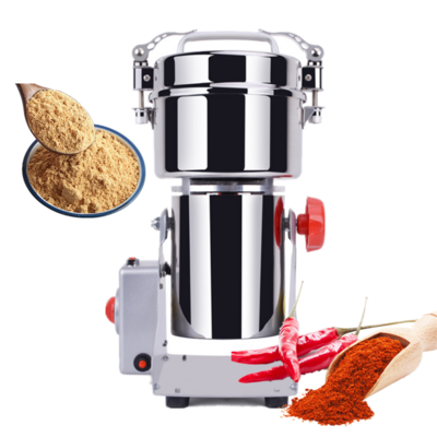 Made in China mini stainless steel cassava leaves green tea powder pulverizer turmeric flour mill machine grinding for home