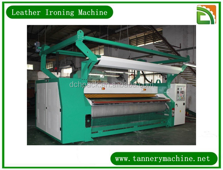 used tannery machines of leather ironing and embossing machine