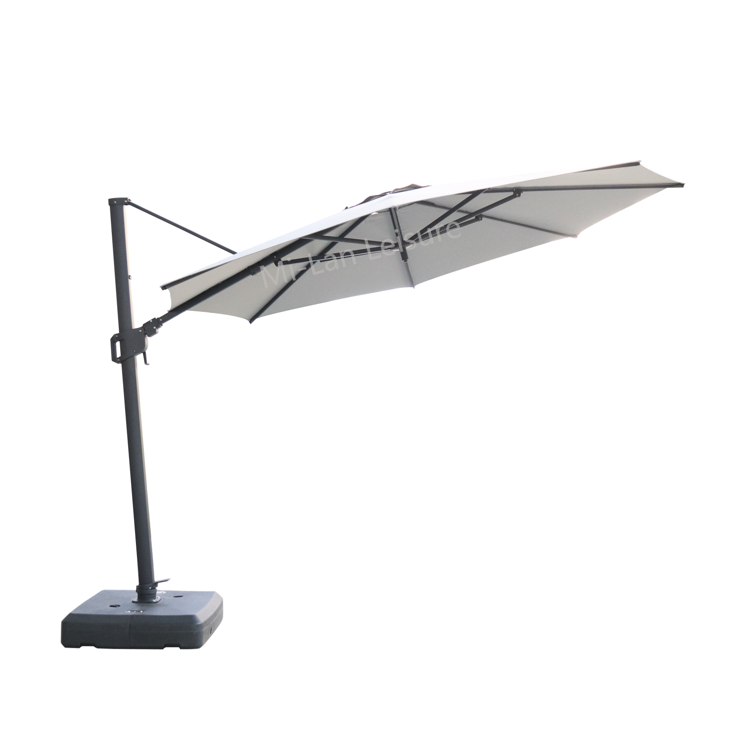 Factory 3m commercial large patio cantilever out sunny umbrella parasol and garden umbrella for outdoor table