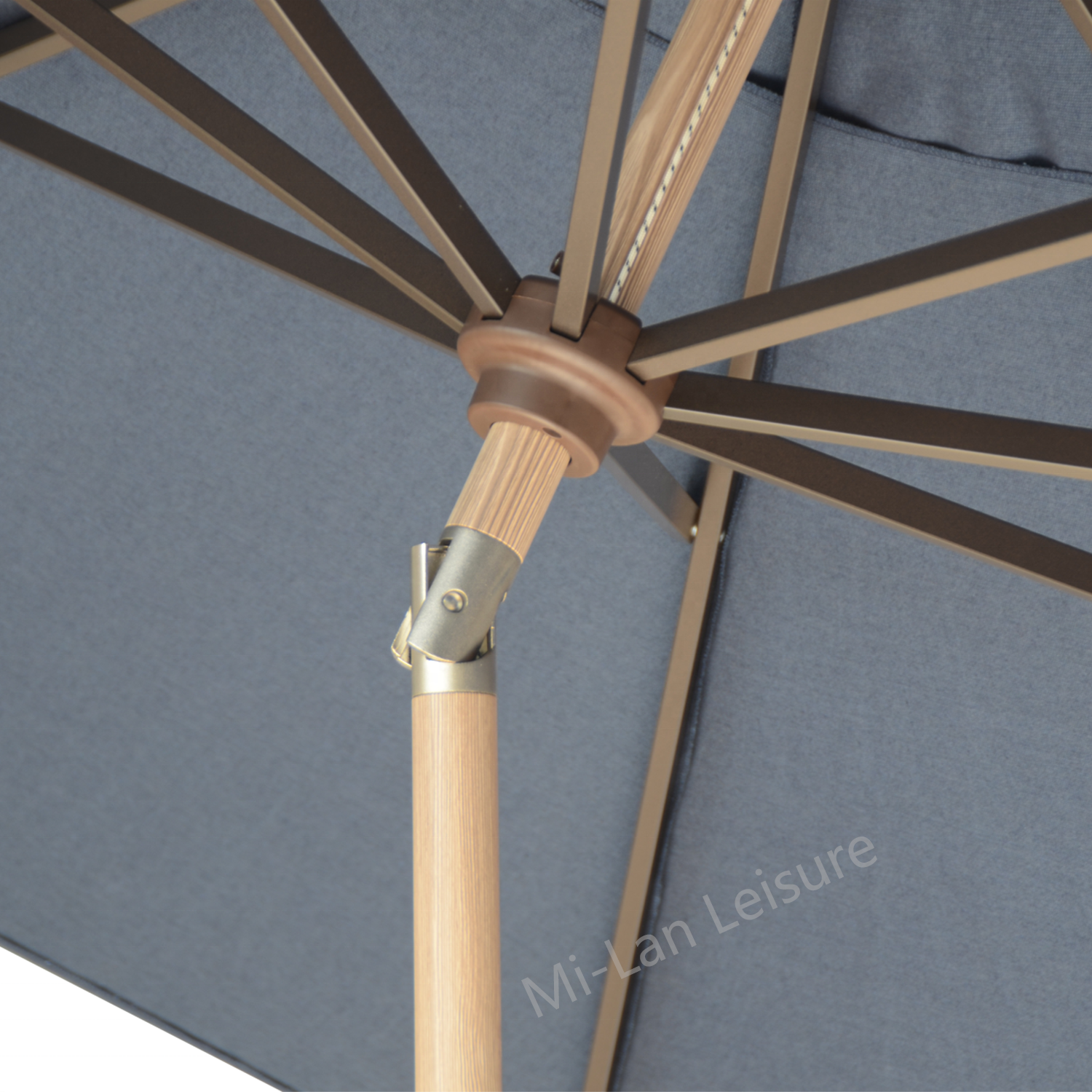 10ft Commercial High End Patio Umbrella Twist-tilt Light Luxury Heavy Duty Restaurant Cafe Hotel Garden Umbrella Parasol