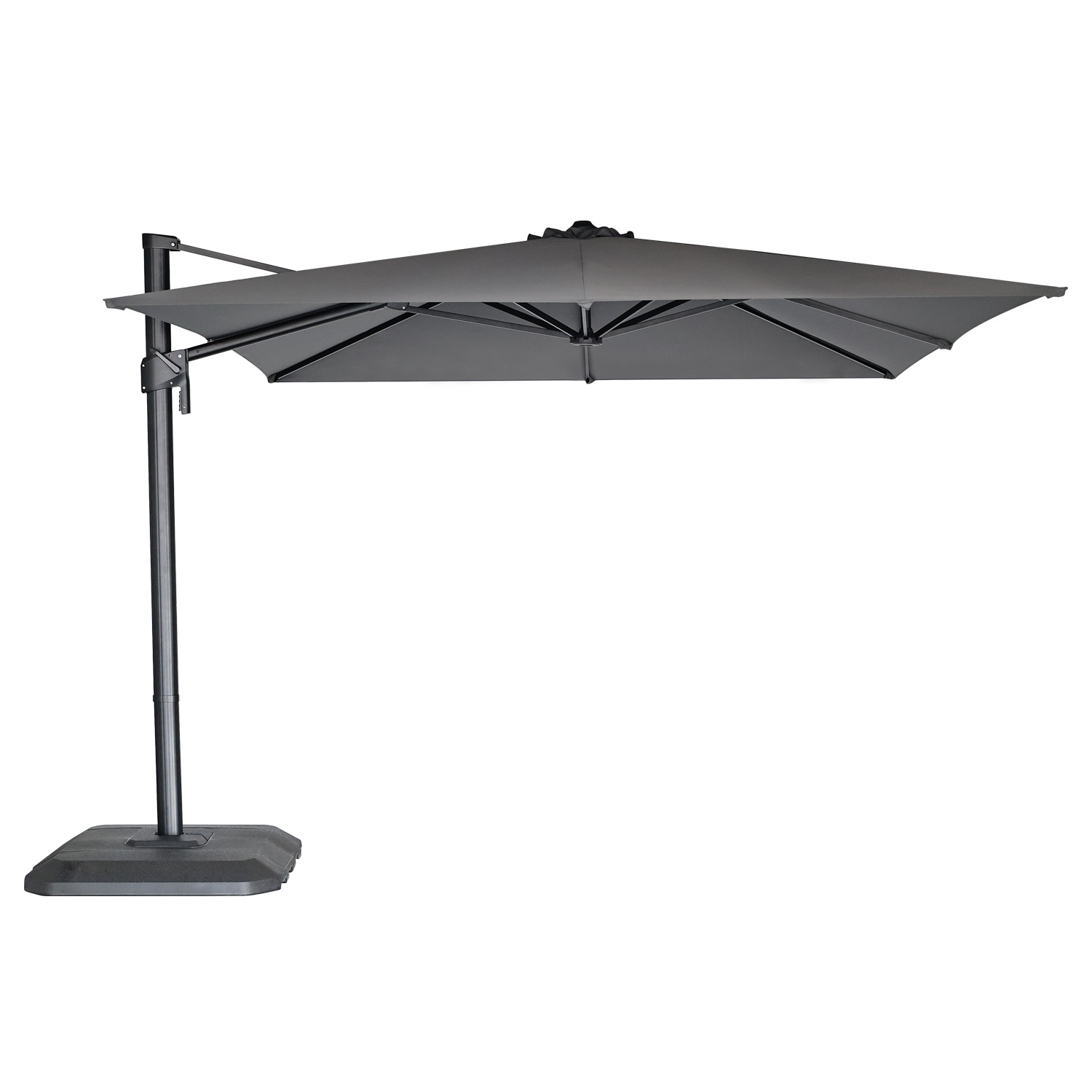 Outdoor Wholesale Customize Sun Garden Parasol Market Patio Cantilever Umbrella And Bases The Courtyard