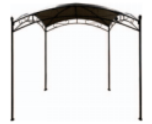 3x3M 180G Polyester With Steel Tube Metal Gazebo-Steel Folding Gazebo