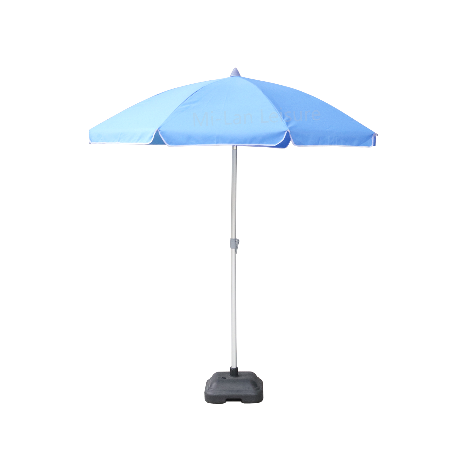 Oem Pattern Printed 2m High Quality Aluminium Portable Outdoor Sunshade Parasol Promotional Beach Umbrella With Logo