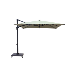 Large Grey Sun Garden Pool Cantilever Wall Used Patio Side Pole Outdoor Umbrellas Parasol  For Garden