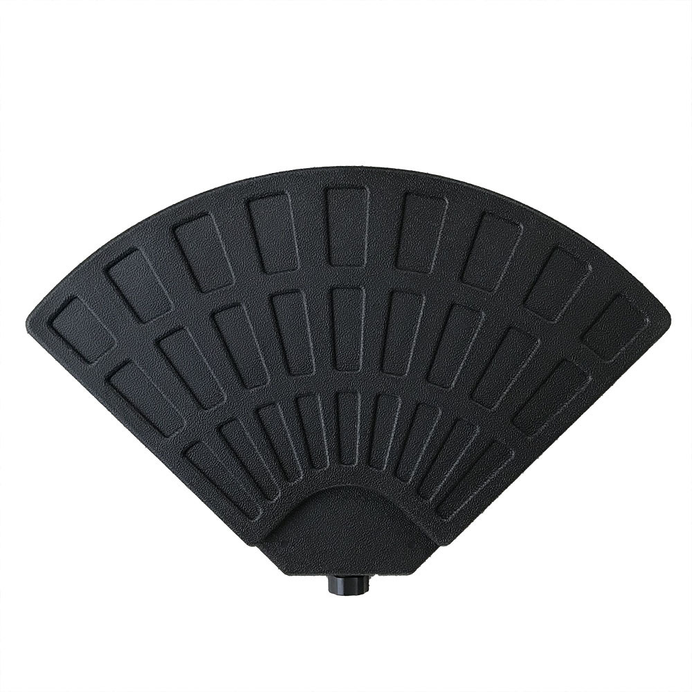 52/66kgs 4-piece cantilever offset patio umbrella base stand  hdpe water base umbrella stand holder