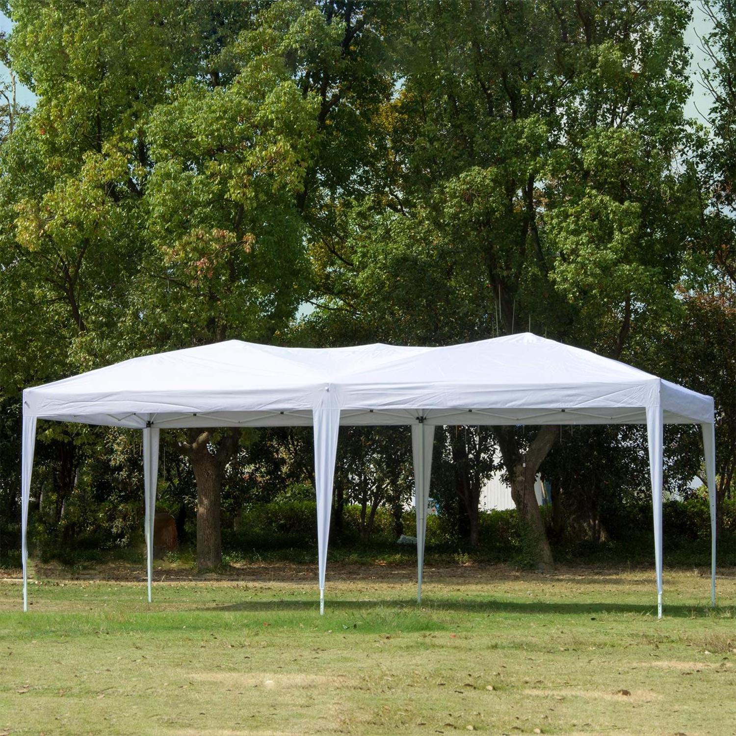 3x6M With Steel Outdoor Activities Trade Folding Outdoor Waterproof Gazebo PE Party Tent