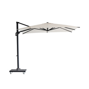 Commercial Large Waterproof Manufacturer Parasols Big Size Aluminum Garden Cantilever Sun Patio Outdoor Umbrellas