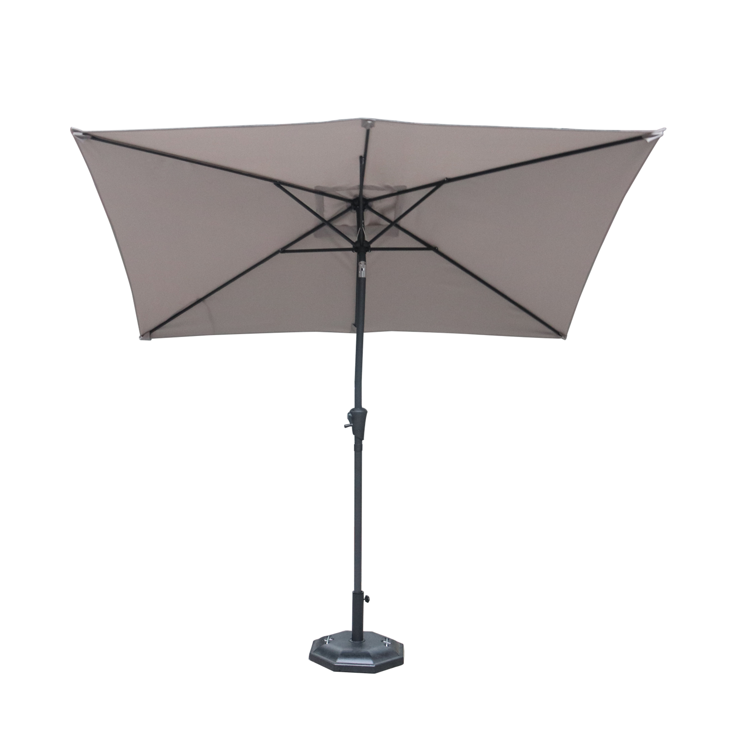 High-end Commercial Aluminum Sun Patio Umbrella Luxury Commercial Parasol Umbrella For Garden