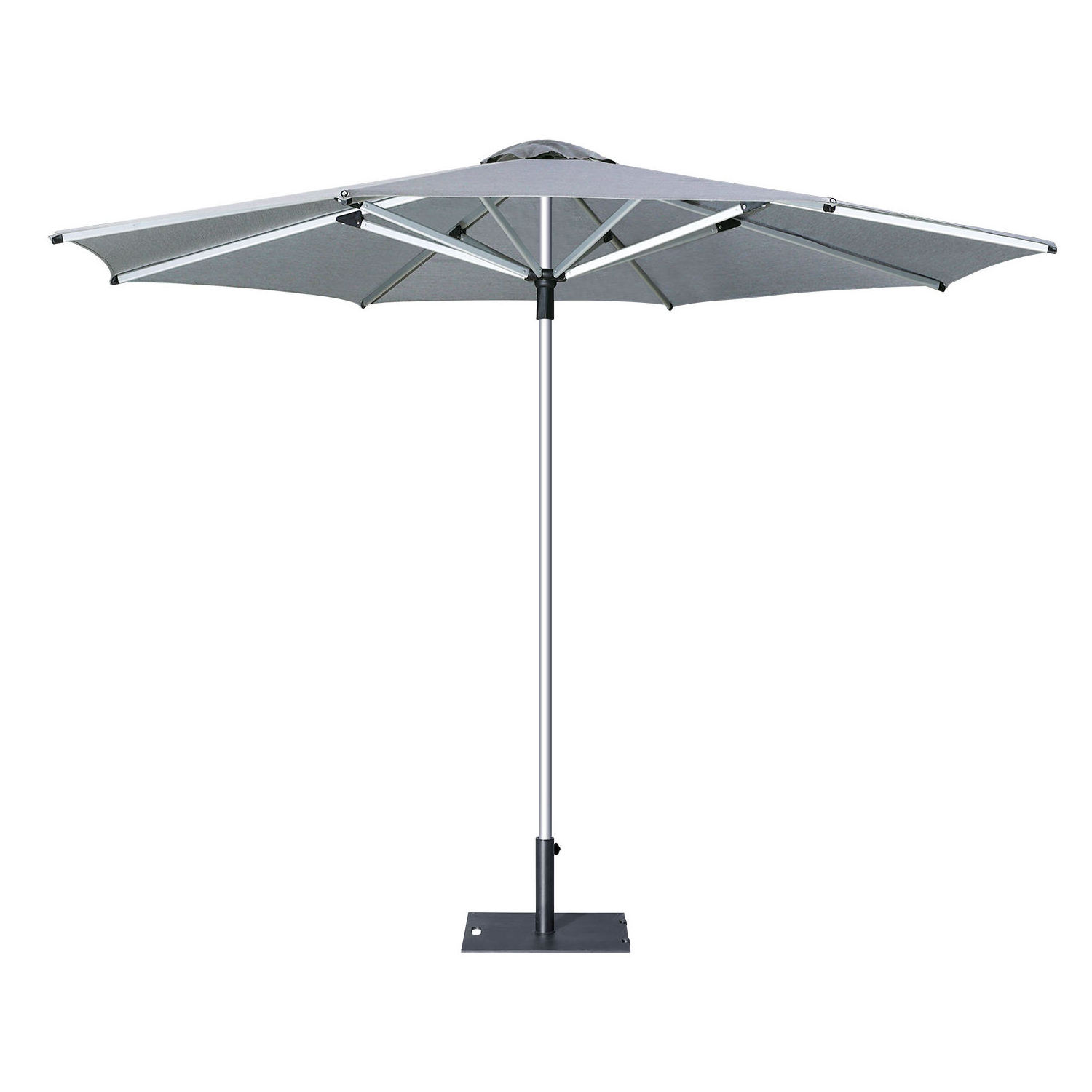 3m High-end Commercial Aluminum Parasol Luxury Commercial Patio Outdoor Umbrella For Garden