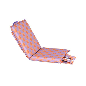 Pink Reclining Portable Backpack Outdoor Foldable Lounge Folding Beach Chairs With sun shade