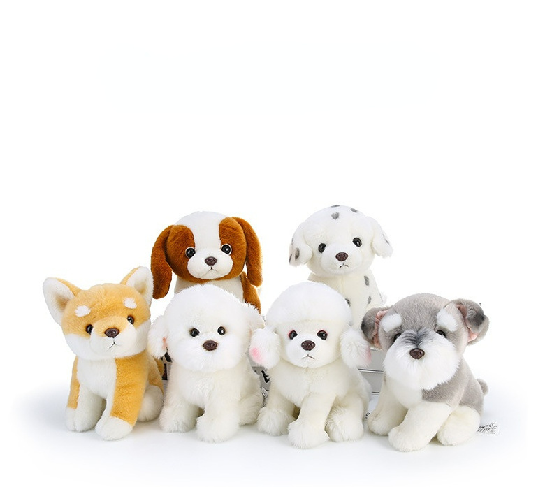 Best seller Dog Plush Toy Doll Real Life Animals Plush Dog for baby's gift stuffed dog