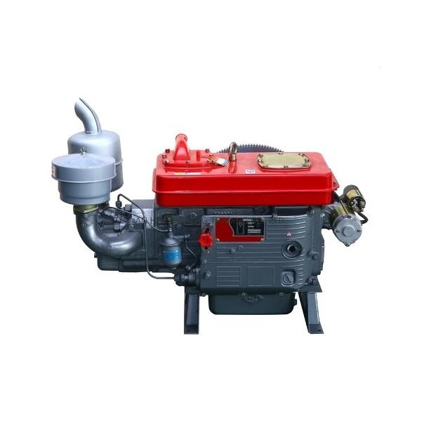 China  brand ZS195 water cooling single cylinder diesel engine