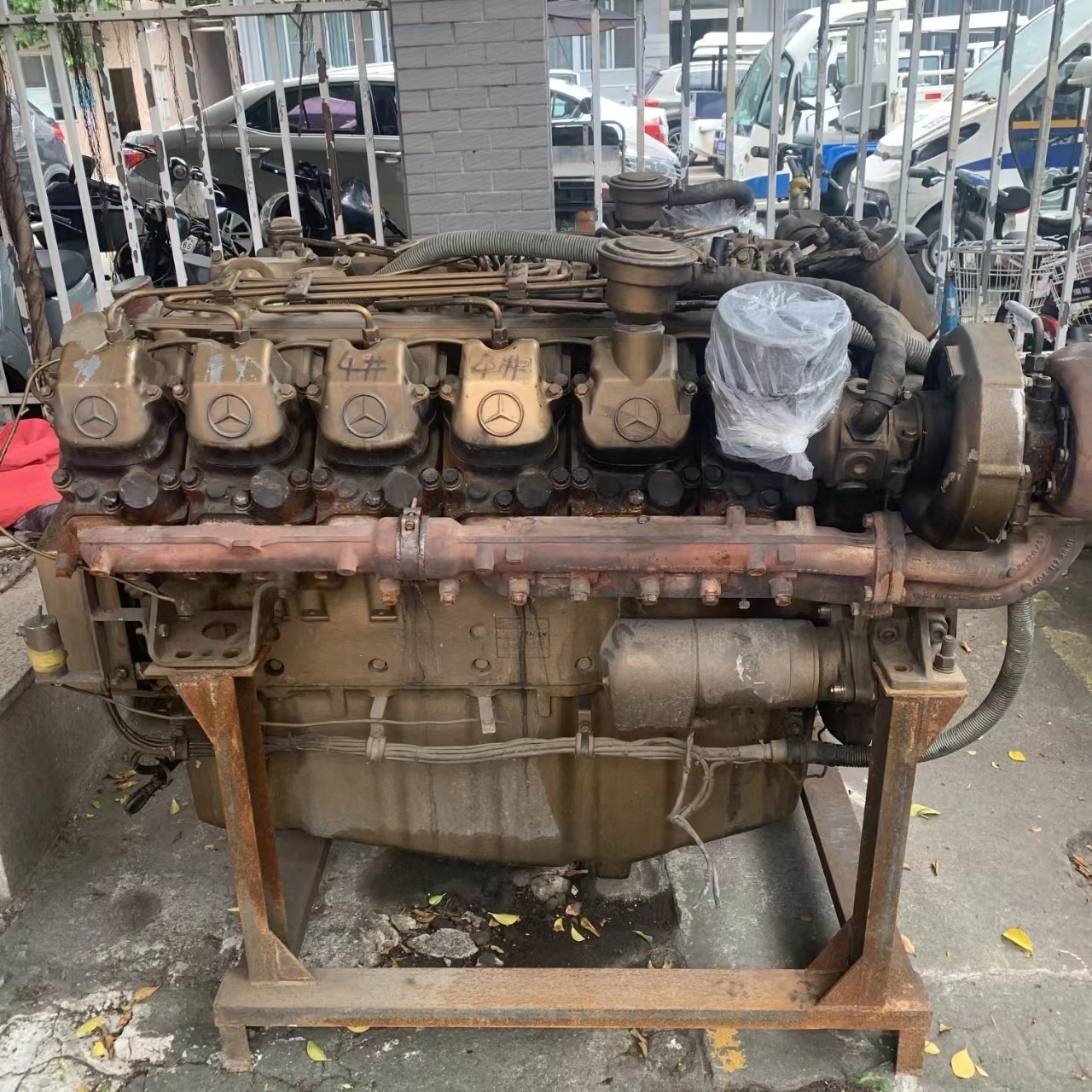 USED OM904 OM501 OM501LA OM457LA OM502 OM502LA OM442LA OM442A OM442 OM444LA engine for MERCEDES-BENZ Actros truck